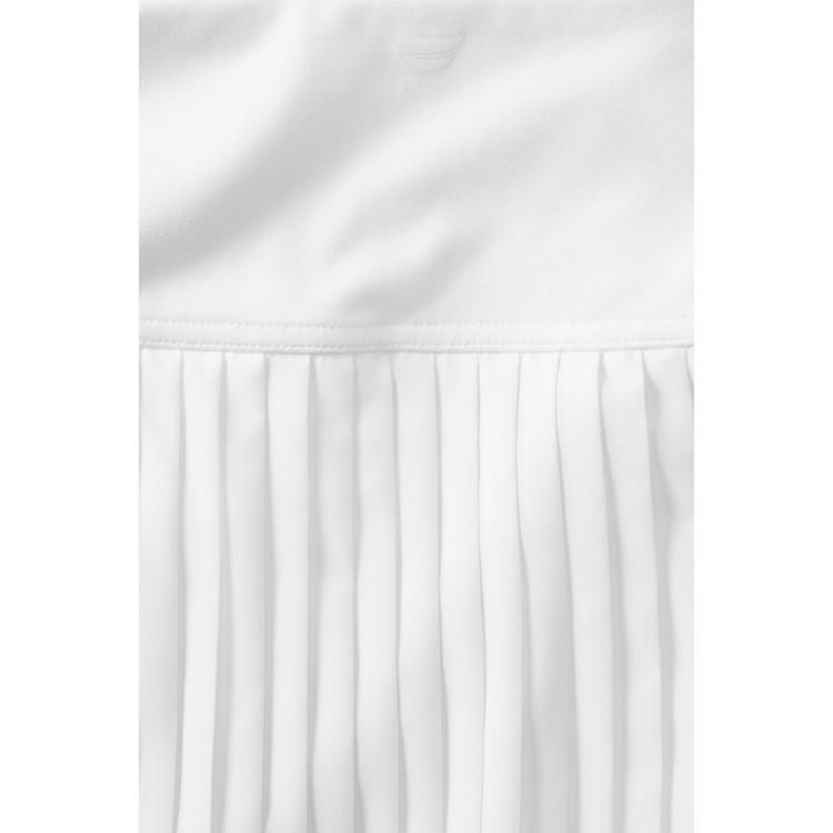 Fabletics Fabletics HOT SHOT PLEATED CLASSIC MINI SKIRT Faltenrock Damen - CLASSIC WHITE - 0 | SportScheck