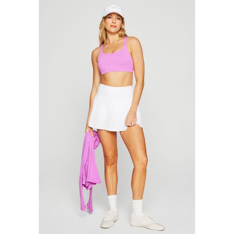 Fabletics Fabletics HOT SHOT PLEATED CLASSIC MINI SKIRT Faltenrock Damen - CLASSIC WHITE - 1 | SportScheck