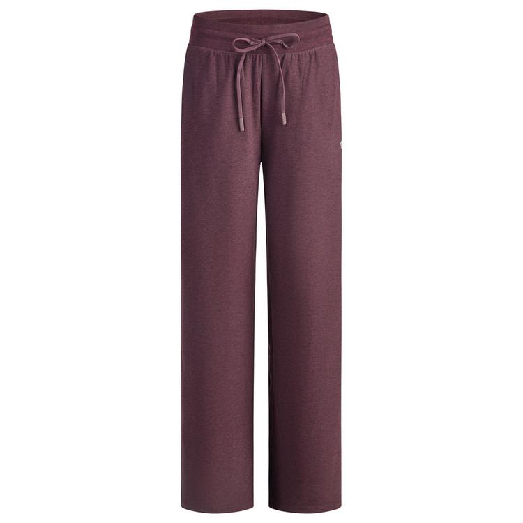 Fabletics Fabletics CLOUD JERSEY WIDE LEG PANT Trainingshose Damen - OXBLOOD HEATHER - 0 | SportScheck