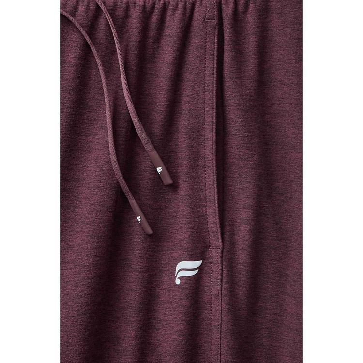 Fabletics Fabletics CLOUD JERSEY WIDE LEG PANT Trainingshose Damen - OXBLOOD HEATHER - 0 | SportScheck