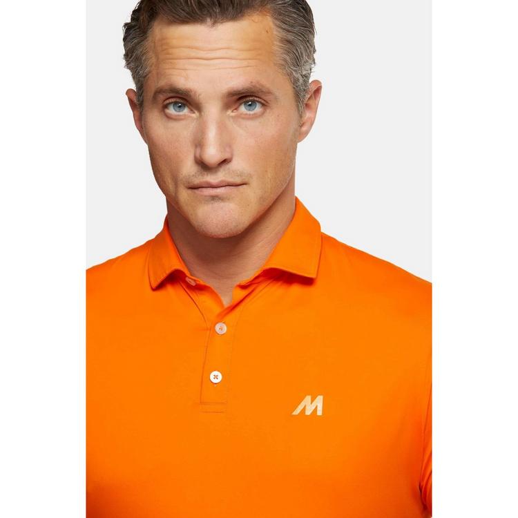 MEYER MEYER Poloshirt, Golf Serie Poloshirt Herren - orange - 2 | SportScheck