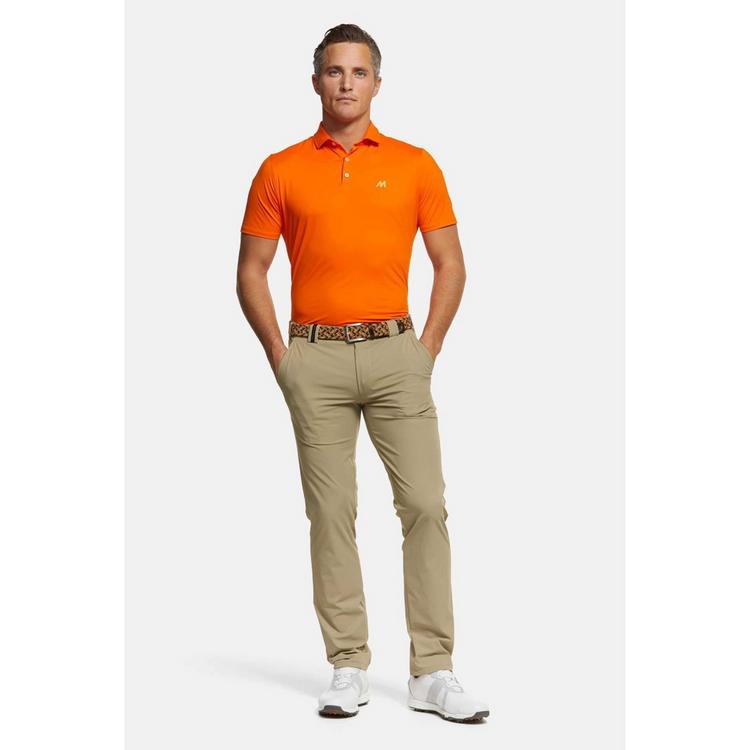MEYER MEYER Poloshirt, Golf Serie Poloshirt Herren - orange - 3 | SportScheck