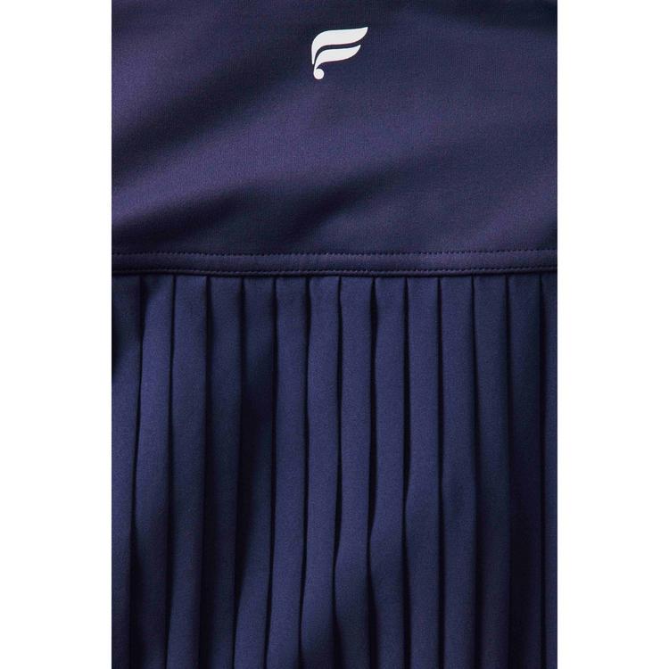 Fabletics Fabletics HOT SHOT PLEATED CLASSIC MINI SKIRT Faltenrock Damen - DEEP NAVY - 0 | SportScheck