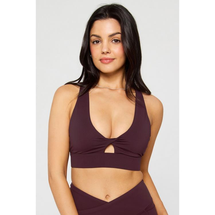 Fabletics Fabletics OASIS TWIST SPORTS BRA BH Damen - OXBLOOD - 0 | SportScheck