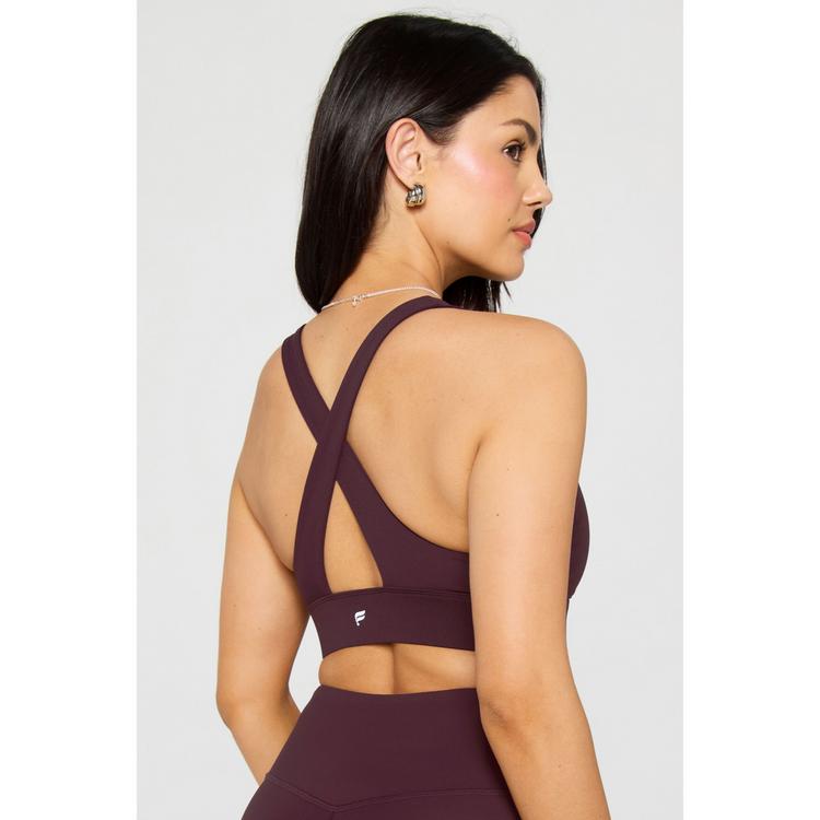 Fabletics Fabletics OASIS TWIST SPORTS BRA BH Damen - OXBLOOD - 1 | SportScheck
