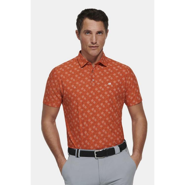 MEYER MEYER Poloshirt mit UV-Schutz Poloshirt Herren - pumpkin - 0 | SportScheck