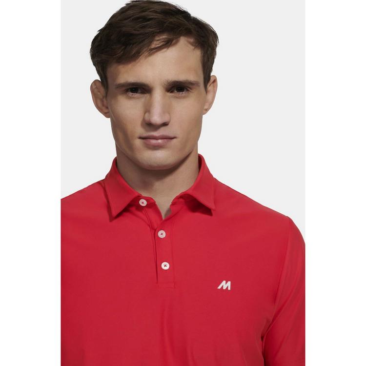 MEYER MEYER Poloshirt, Golf Serie Poloshirt Herren - red - 3 | SportScheck