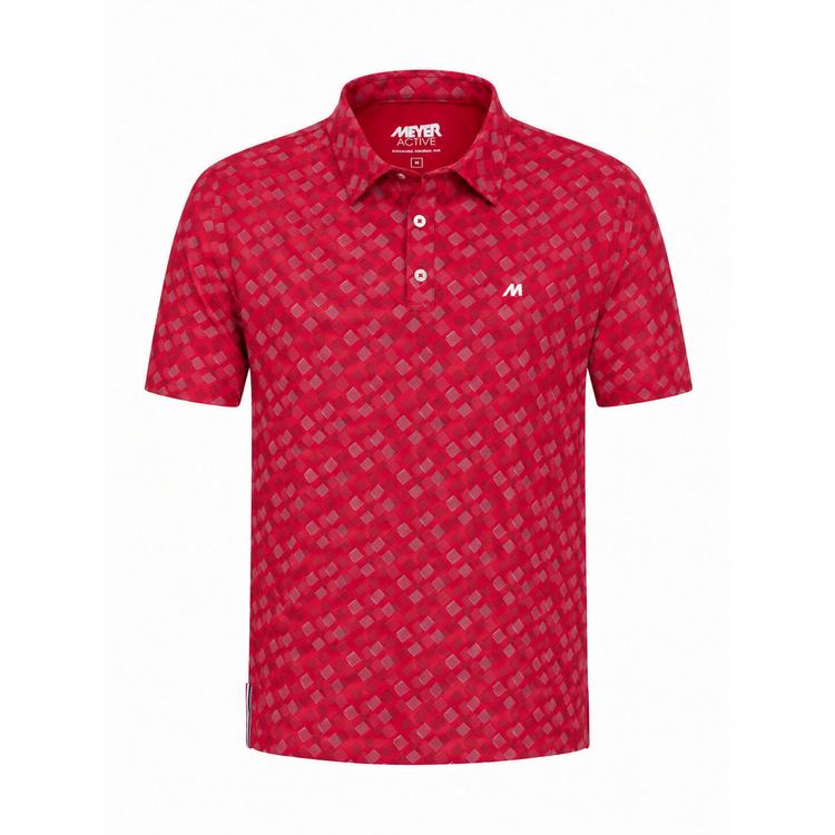 MEYER MEYER Poloshirt mit UV-Schutz Poloshirt Herren - red - 0 | SportScheck
