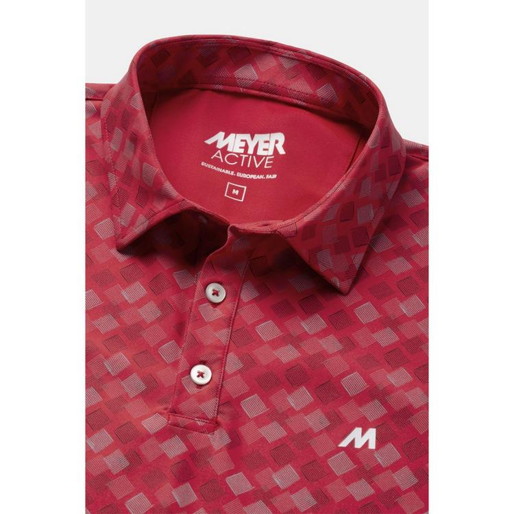 MEYER MEYER Poloshirt mit UV-Schutz Poloshirt Herren - red - 0 | SportScheck