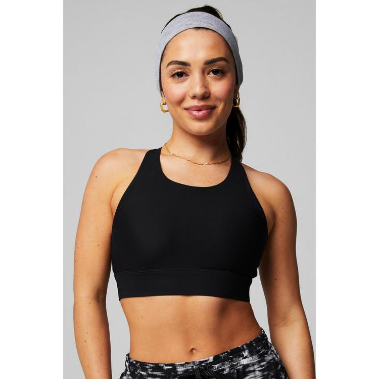 Fabletics Fabletics NO-BOUNCE HIGH IMPACT SPORTS BRA BH Damen - BLACK/CLASSIC WHITE - 0 | SportScheck