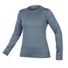 Endura Shirt Langarmshirt Damen - Blue steel