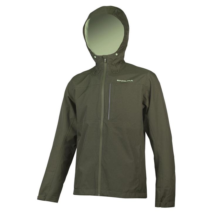 Endura Endura Hardshell-Kapuzenjacke Funktionsjacke Herren - Bottle Green - 0 | SportScheck