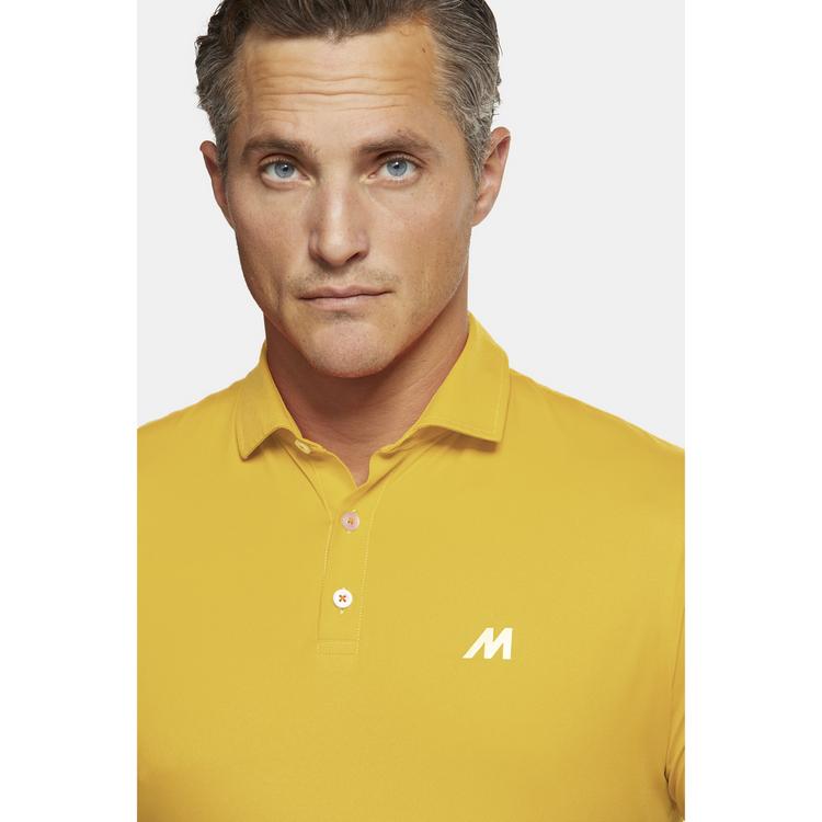 MEYER MEYER Poloshirt, Golf Serie Poloshirt Herren - gelb - 2 | SportScheck