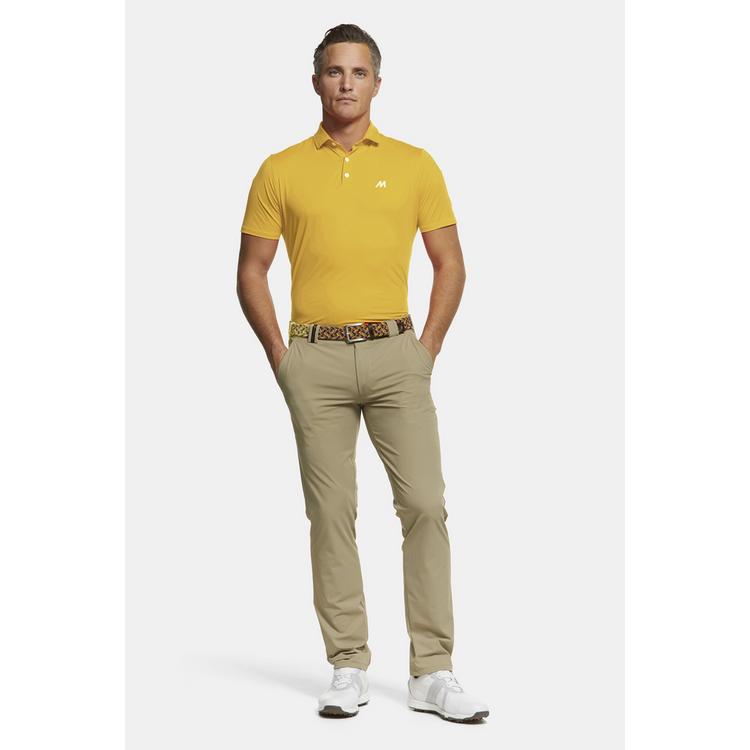 MEYER MEYER Poloshirt, Golf Serie Poloshirt Herren - gelb - 4 | SportScheck