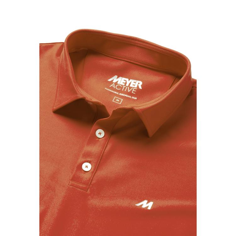 MEYER MEYER Poloshirt, Golf Serie Poloshirt Herren - k&uuml;rbis - 0 | SportScheck