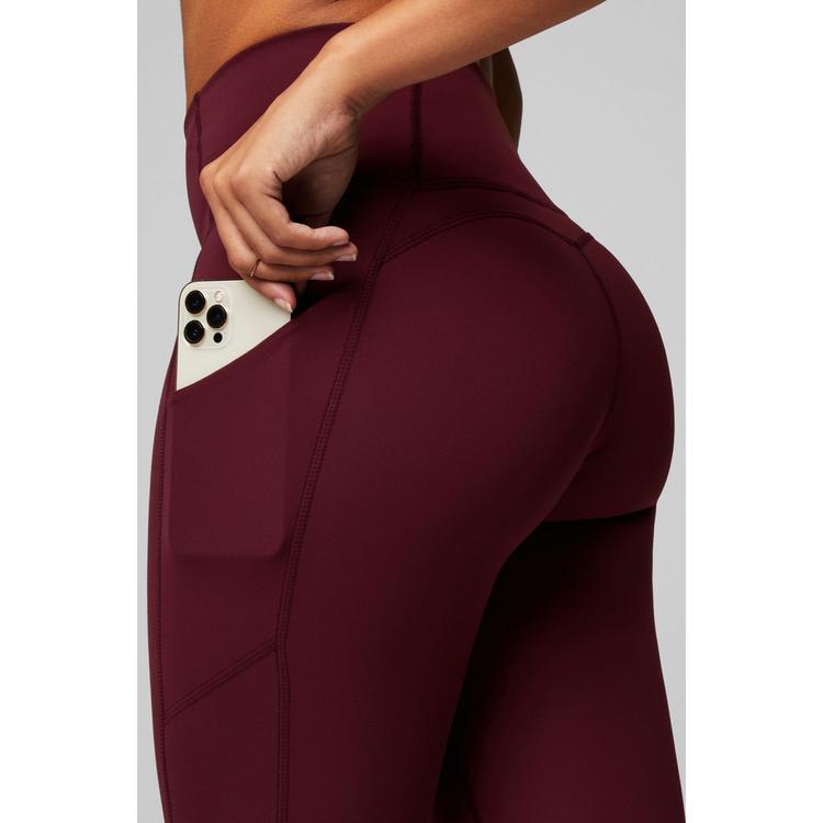 Fabletics Fabletics Oasis PureLuxe High-Waisted Legging Leggings Damen - Red - 3 | SportScheck