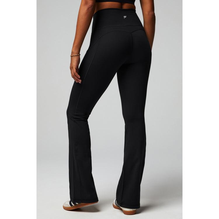 Fabletics Fabletics Oasis Pureluxe High-Waisted Schlaghose Trainingshose Damen - Black - 1 | SportScheck