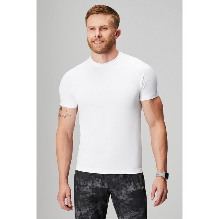 Fabletics Fabletics THE-TRAINING-DAY-TEE T-Shirt Herren - White - 0 | SportScheck