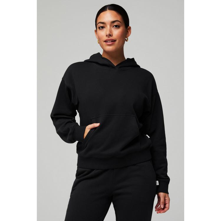 Fabletics Fabletics Year Round Terry Hoodie Hoodie Damen - Black - 0 | SportScheck