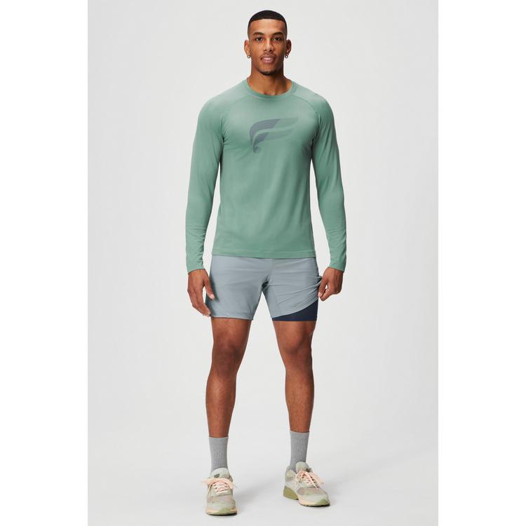 Fabletics Fabletics THE-ONE-SHORT-LINED Shorts Herren - Grey - 2 | SportScheck