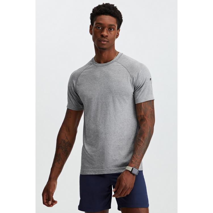 Fabletics Fabletics THE-TRAINING-DAY-TEE T-Shirt Herren - MID GREY HEATHER - 0 | SportScheck