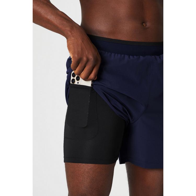 Fabletics Fabletics The Fundamental Short Shorts Herren - Blue - 4 | SportScheck