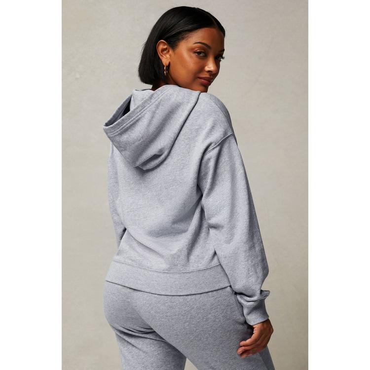 Fabletics Fabletics Year Round Terry Hoodie Hoodie Damen - CLASSIC GREY HEATHER - 1 | SportScheck