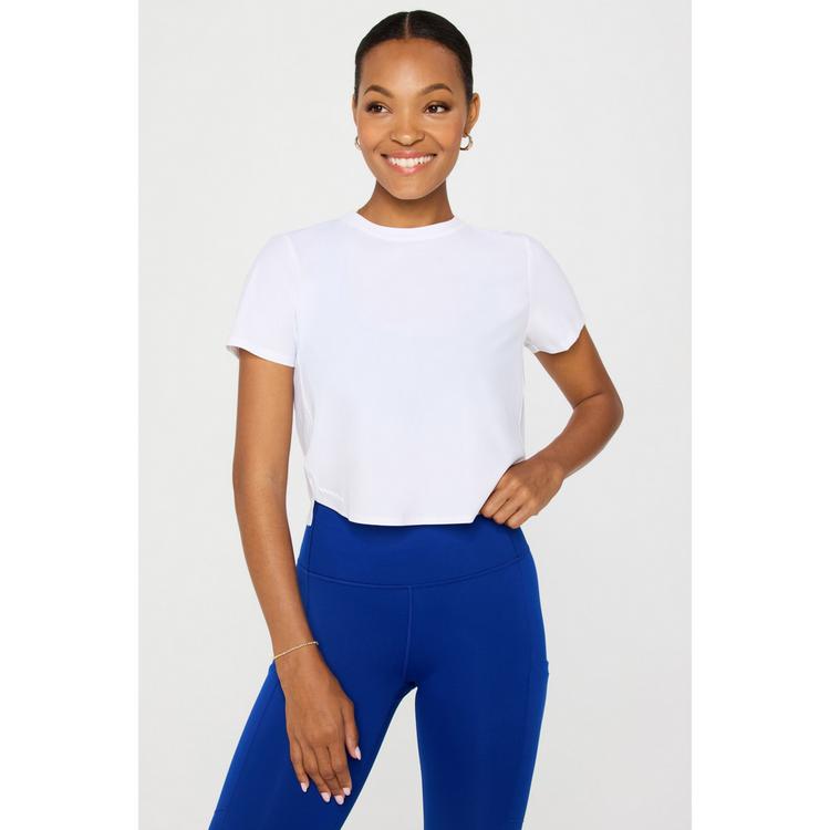 Fabletics Fabletics Essential Air T-Shirt T-Shirt Damen - CLASSIC WHITE - 0 | SportScheck
