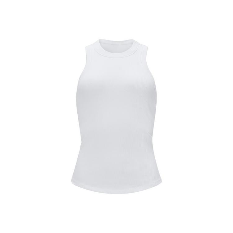 Fabletics Fabletics High Neck Rib Tanktop Tanktop Damen - CLASSIC WHITE - 0 | SportScheck