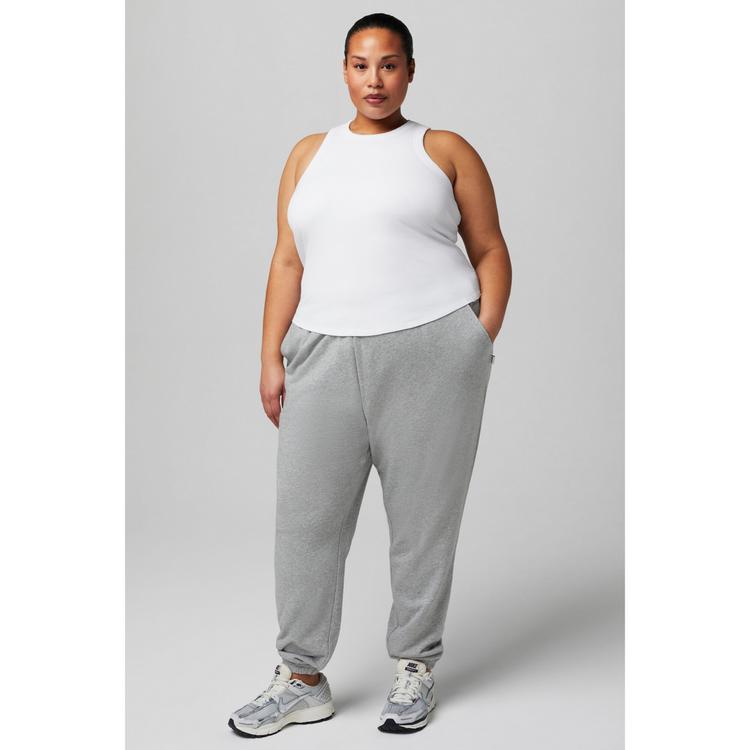 Fabletics Fabletics High Neck Rib Tanktop Tanktop Damen - CLASSIC WHITE - 0 | SportScheck