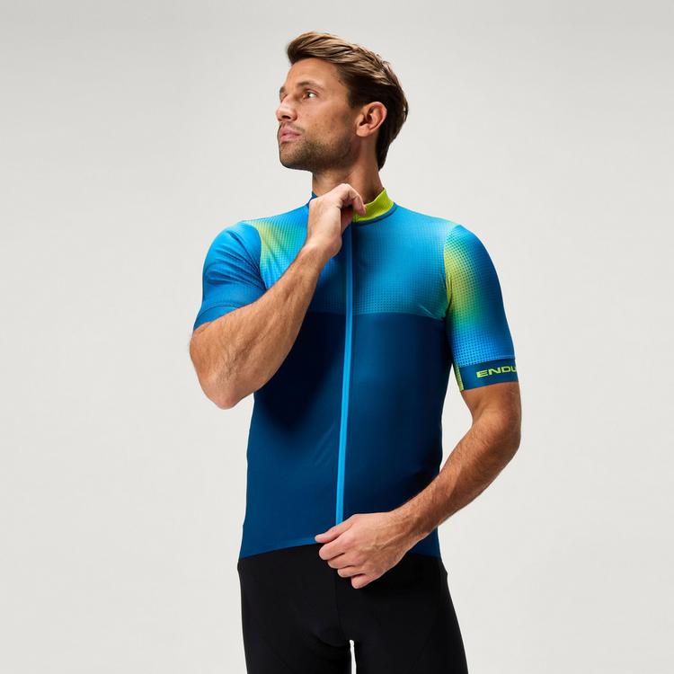 Endura Endura BITMAP BLOCK FS260 PRINT JERSEY Funktionsshirt Herren - Barra Blue - 0 | SportScheck