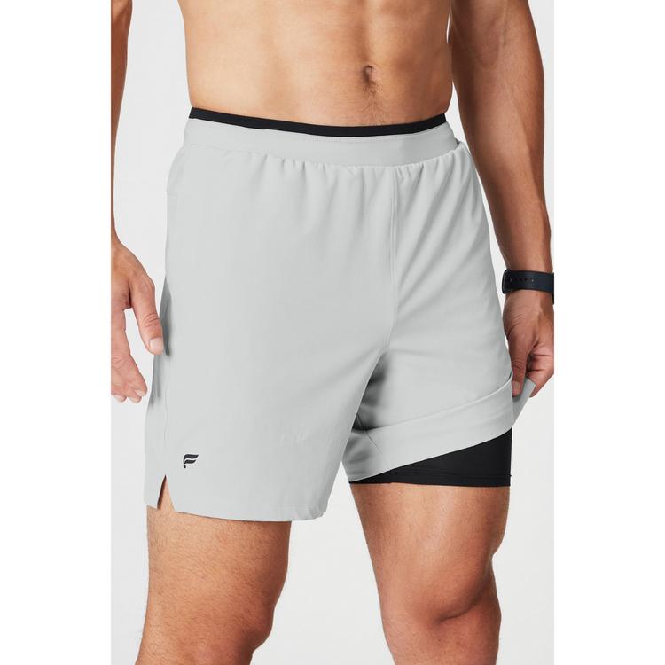 Fabletics Fabletics The Fundamental Short Shorts Herren - Grey - 4 | SportScheck
