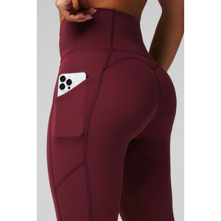 Fabletics Fabletics Oasis PureLuxe High-Waisted Leggings Leggings Damen - Red - 3 | SportScheck