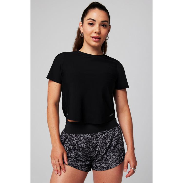 Fabletics Fabletics Essential Air T-Shirt T-Shirt Damen - BLACK - 0 | SportScheck