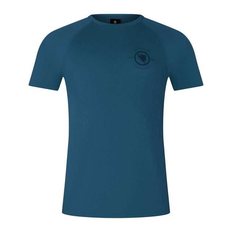 Endura Endura Technical T-Shirt aus DriRelease-Gewebe Printshirt Herren - Barra Blue - 0 | SportScheck