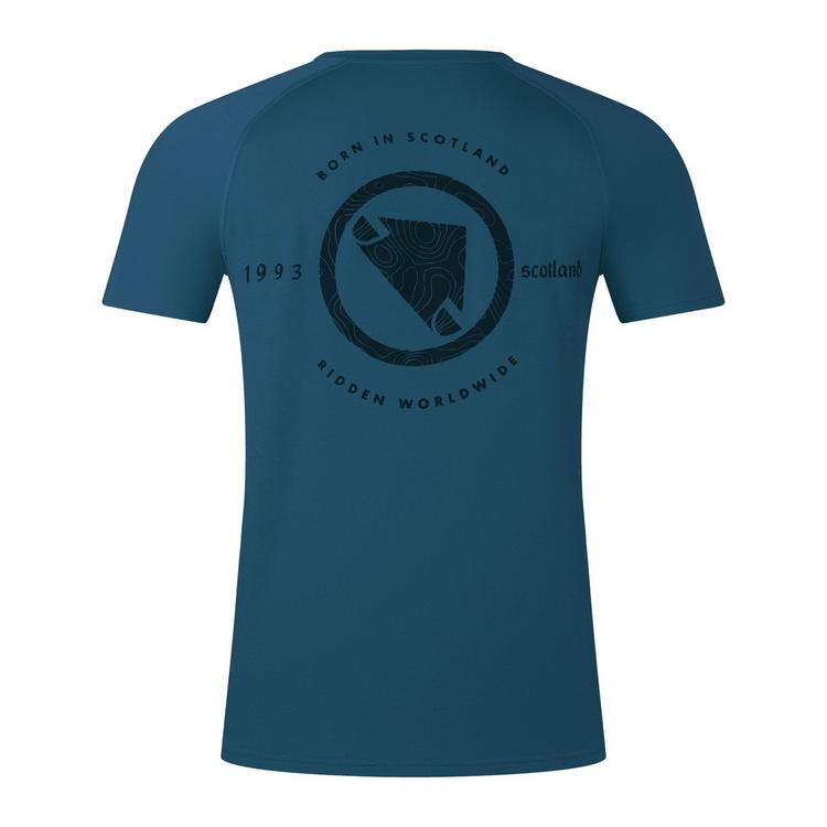 Endura Endura Technical T-Shirt aus DriRelease-Gewebe Printshirt Herren - Barra Blue - 0 | SportScheck