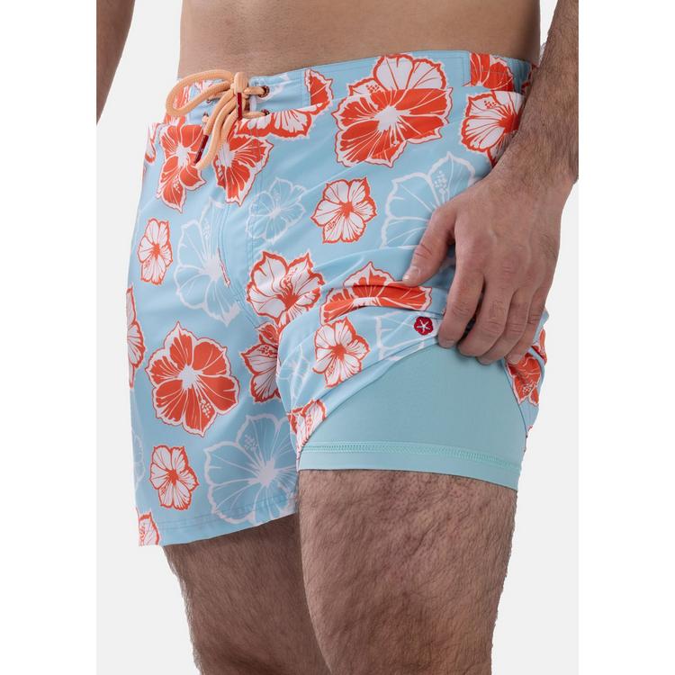 frozen cape frozen cape Badeshorts RIBEIRA Badehose Herren - Light Blue - 3 | SportScheck