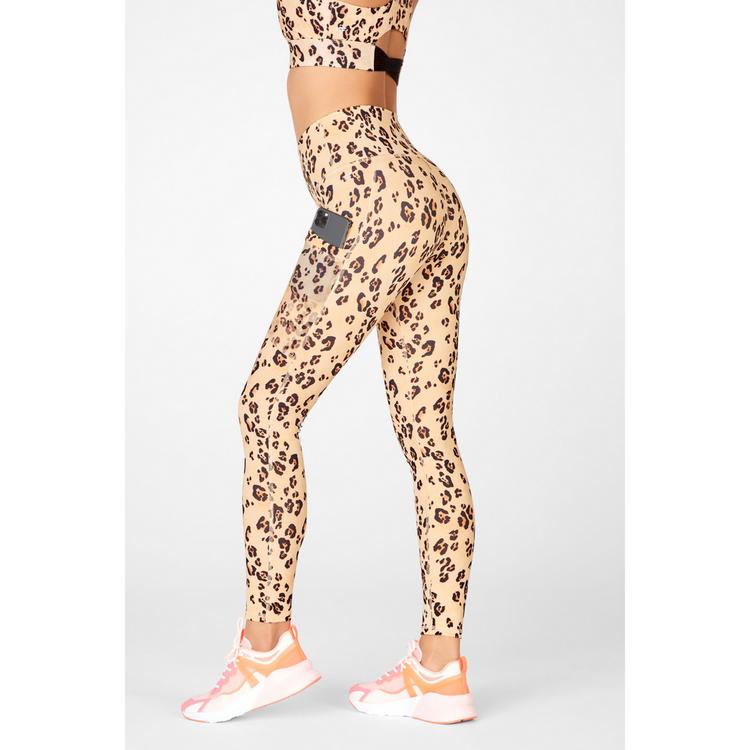 Fabletics Fabletics ON-THE-GO LEGGING Leggings Damen - DESERT LEOPARD - 1 | SportScheck