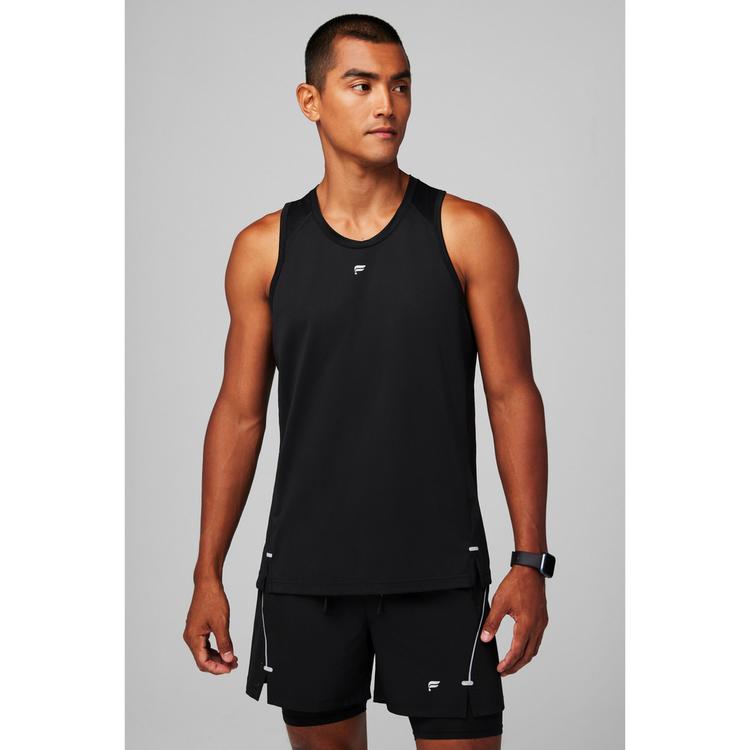 Fabletics Fabletics THE O2 TANK Funktionsshirt Herren - BLACK - 0 | SportScheck