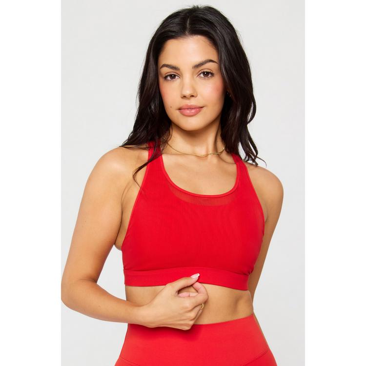 Fabletics Fabletics PRINCIPAL HIGH IMPACT SPORTS BRA BH Damen - HEATED RED - 0 | SportScheck