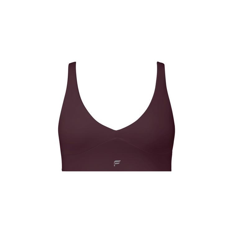 Fabletics Fabletics PURELUXE LONGLINE LOW IMPACT BRA BH Damen - OXBLOOD - 0 | SportScheck
