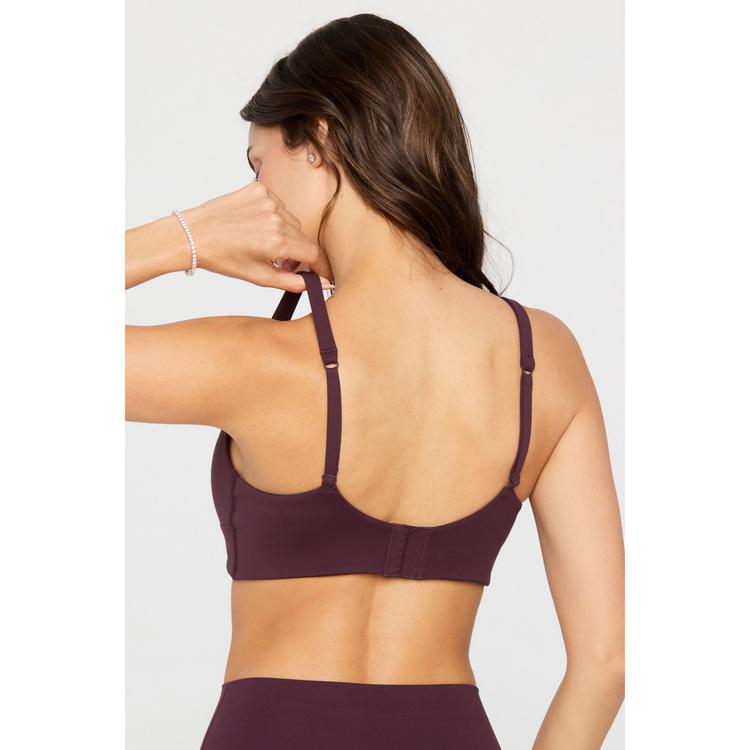 Fabletics Fabletics PURELUXE LONGLINE LOW IMPACT BRA BH Damen - OXBLOOD - 1 | SportScheck
