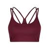 Fabletics PRINCIPAL LOW IMPACT BRA BH Damen - MERLOT