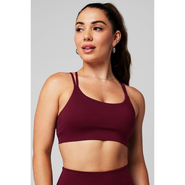 Fabletics Fabletics PRINCIPAL LOW IMPACT BRA BH Damen - MERLOT - 0 | SportScheck