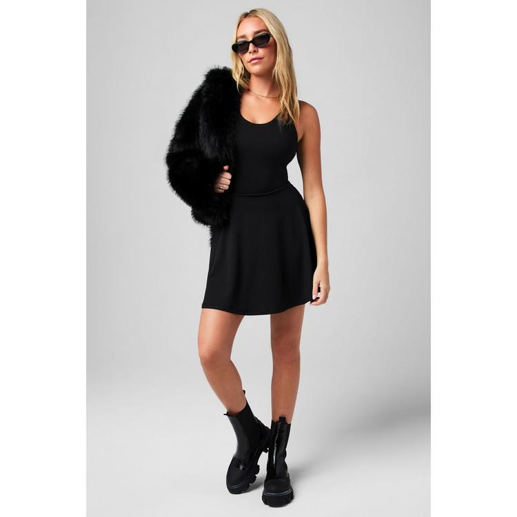 Fabletics Fabletics BOOST PERFORMANCE CLASSIC MINI DRESS Tenniskleid Damen - BLACK - 2 | SportScheck
