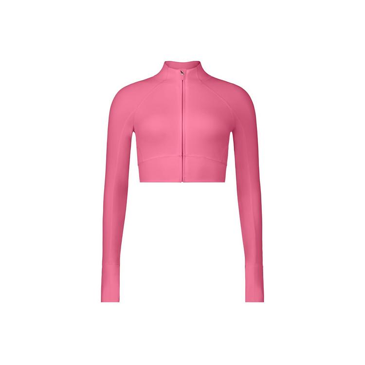 Fabletics Fabletics PURELUXE CROPPED TRAIN JACKET Trainingsjacke Damen - PINK CACTUS - 0 | SportScheck
