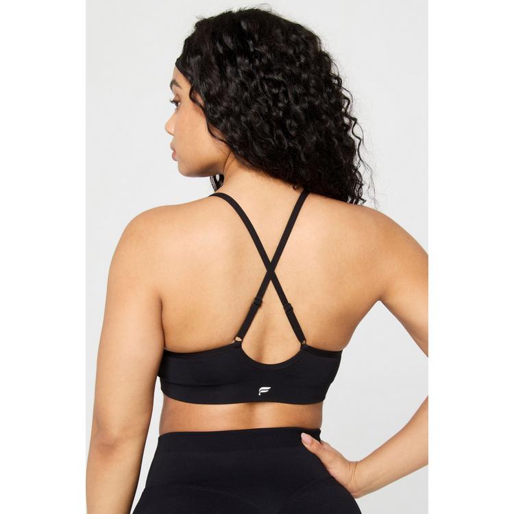 Fabletics Fabletics SLEEK SEAMLESS STRAPPY LOW IMPACT BRA BH Damen - BLACK - 1 | SportScheck