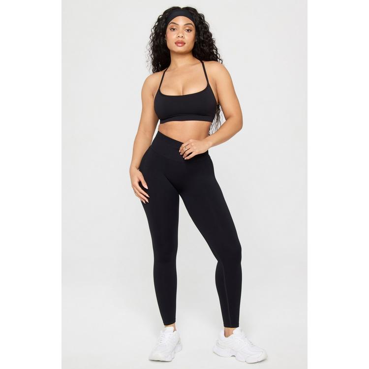 Fabletics Fabletics SLEEK SEAMLESS STRAPPY LOW IMPACT BRA BH Damen - BLACK - 2 | SportScheck
