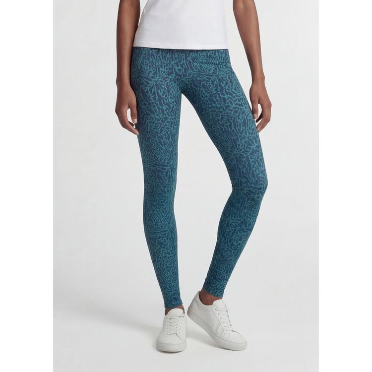 Fabletics Fabletics SEAMLESS SCRUNCH LEGGING Leggings Damen - GREEN ABYSS MIXED LEOPARD - 0 | SportScheck