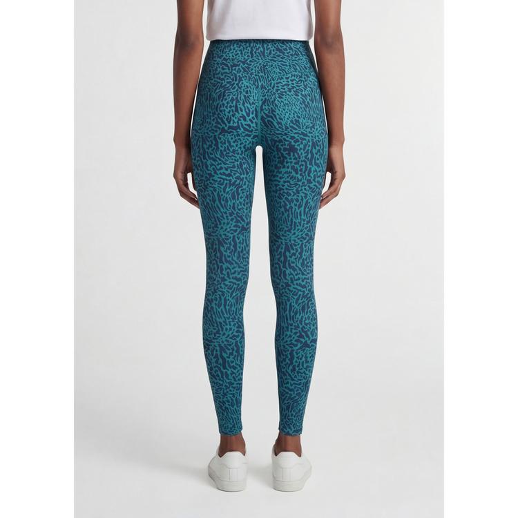 Fabletics Fabletics SEAMLESS SCRUNCH LEGGING Leggings Damen - GREEN ABYSS MIXED LEOPARD - 1 | SportScheck